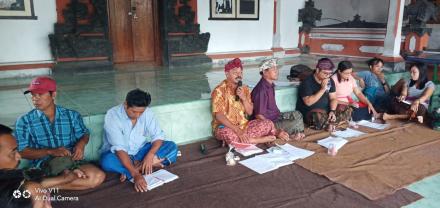 Musyawarah Dusun Banjar Dinas Kelampuak
