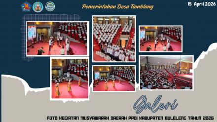 BUPATI BULELENG KUKUHKAN PENGURUS PPDI KABUPATEN BULELENG MASA BHAKTI 2026-2031